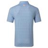 FootJoy Gents Order Geometric Lisle White - Riviera - Peach