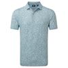 FootJoy Gents Bloody Mary Lisle Polo Shirt White - Lavender Aura - Mint Julep - Windward Blue