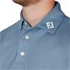 FootJoy Gents Stretch Pique Solid Polo Shirt Windward Blue