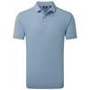 FootJoy Gents Stretch Pique Solid Polo Shirt Windward Blue