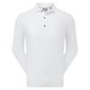 FootJoy Gents ThermoSeries Long Sleeve Shirt White