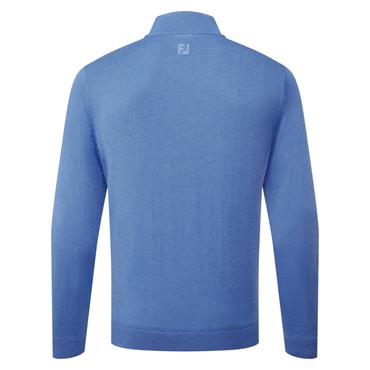 FootJoy Gents drirelease® ¼ Zip Lined Sweater Heather Blue