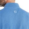 FootJoy Gents drirelease® ¼ Zip Lined Sweater Heather Blue