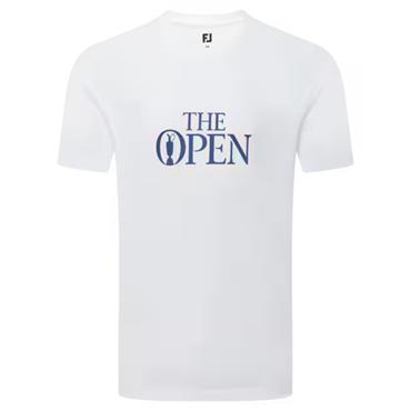 FootJoy Gents 154th Open Championship Clubhouse T-Shirt White