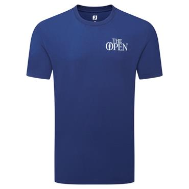 FootJoy Gents 154th Open Championship Donut T-Shirt Blue