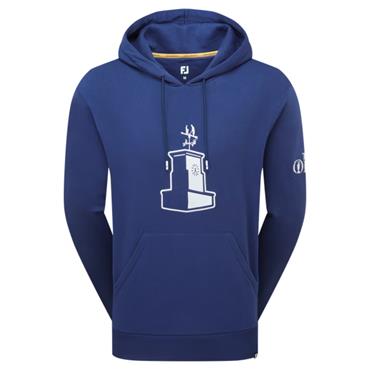 FootJoy Gents 154th Open Championship Clock Tower Hoodie Blue