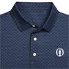FootJoy Gents 154th Open Championship Crown Lisle Polo Shirt Navy