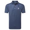 FootJoy Gents 154th Open Championship Crown Lisle Polo Shirt Navy