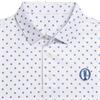 FootJoy Gents 154th Open Championship Ditsy Floral Lisle Polo Shirt White