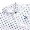 FootJoy Gents 154th Open Championship Ditsy Floral Lisle Polo Shirt White