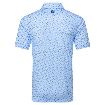 FootJoy Gents 154th Open Championship Lisle Polo Shirt Light Blue