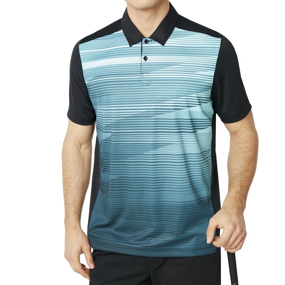 Oakley Gents Ace Golf Polo Shirt Black Golf Store