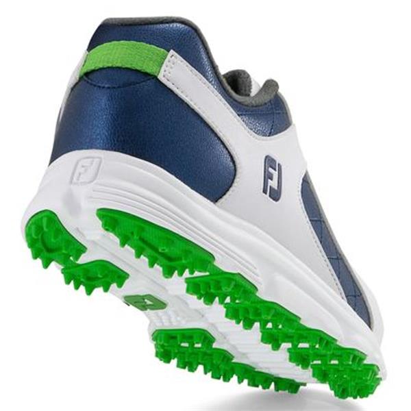 FootJoy Junior Pro SL Golf Shoes White Blue Golf Store