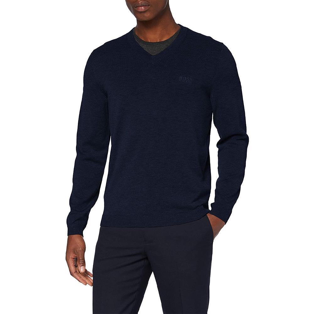 BOSS Gents Varono Sweater Navy Golf Store