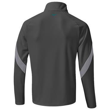 Mizuno Gents Breath Thermo Drop ¼ Zip Top Odyssey Grey