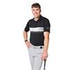 Mizuno Gents Cali Stripe Polo Shirt Black