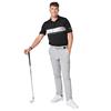 Mizuno Gents Cali Stripe Polo Shirt Black