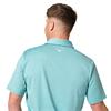 Mizuno Gents Cali Stripe Polo Shirt Canton Green