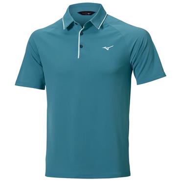 Mizuno Gents Classic Piqué SPolo Shirt Larkspur