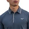 Mizuno Gents Classic Piqué SPolo Shirt Lava Smoke