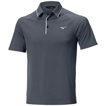 Mizuno Gents Classic Piqué SPolo Shirt Lava Smoke