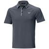 Mizuno Gents Classic Piqué SPolo Shirt Lava Smoke