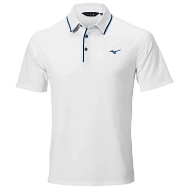 Mizuno Gents Classic Piqué SPolo Shirt Optic White