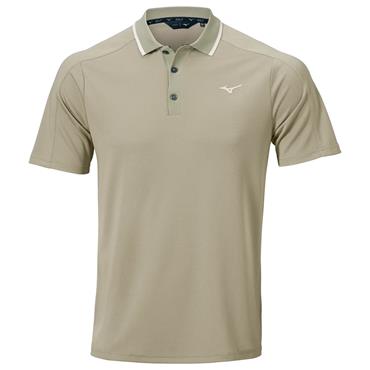 Mizuno Gents Showdoen Knitted Polo Shirt Elm