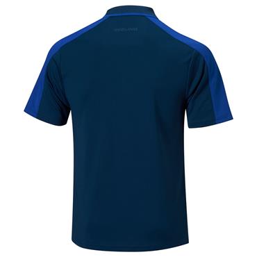 Mizuno Gents Showdoen Knitted Polo Shirt Estate Blue