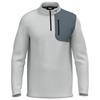 Mizuno Gents Essential ¼ Zip Top Grey
