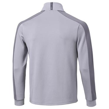Mizuno Gents Elevated Warm ¼ Zip Quicksilver