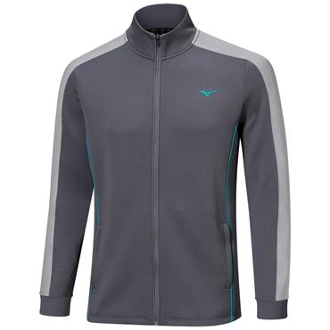 Mizuno Gents Elevated Warm Full Zip Odyssey Grey