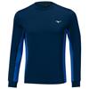 Mizuno Gents G-Style Long Sleeve Crew Neck 2.0 Estate Blue