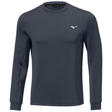 Mizuno Gents G-Style Long Sleeve Crew Neck 2.0 Lava Smoke