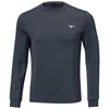 Mizuno Gents G-Style Long Sleeve Crew Neck 2.0 Lava Smoke