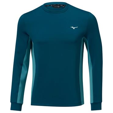 Mizuno Gents G-Style Long Sleeve Crew Neck 2.0 Sailor Blue
