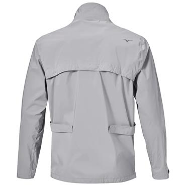 Mizuno Gents Arc Rain Jacket Quicksilver