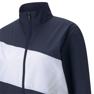 Puma Ladies First Mile Jacket Navy - White