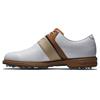 FootJoy Gents Premiere Series - Packard LX Shoes White - Brown (Khaki)
