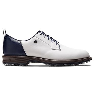 FootJoy Gents Premiere - Field LX Shoes White - Brown - Navy
