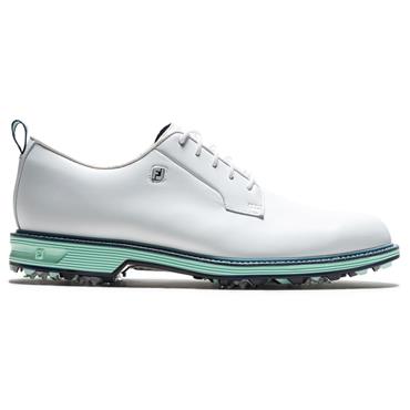 FootJoy Gents Premiere Series Field Shoes White - Mint - Blue