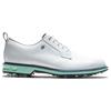 FootJoy Gents Premiere Series Field Shoes White - Mint - Blue