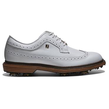 FootJoy Gents Premiere Series - Marquis Shoes White - White - Brown