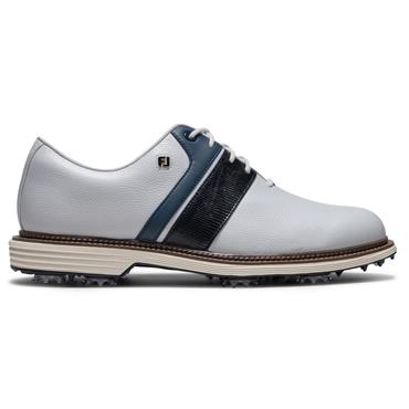 FootJoy Gents Premiere Packard Shoes White - Navy - White