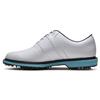 FootJoy Gents Premiere Packard Shoes White - Navy - Blue