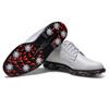 FootJoy Gents Premiere Series Field Shoes White - Black - Red