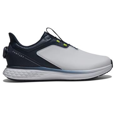 FootJoy Gents Pulse BOA Shoes White - Navy - Blue