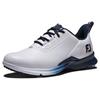 FootJoy Gents Fuel Shoes White - Navy - Blue