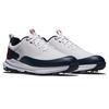 FootJoy Gents Tour Rival Shoes White - Navy - Red