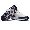FootJoy Gents Tour Rival Shoes White - Navy - Red